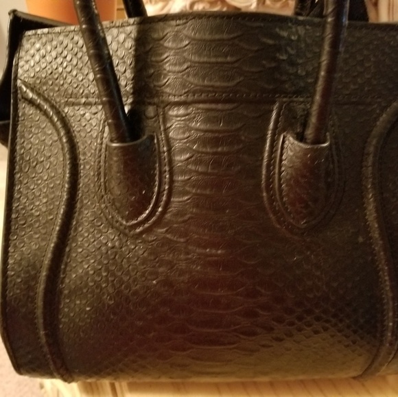 Black phython Celine  bag in good condition - Picture 4 of 8